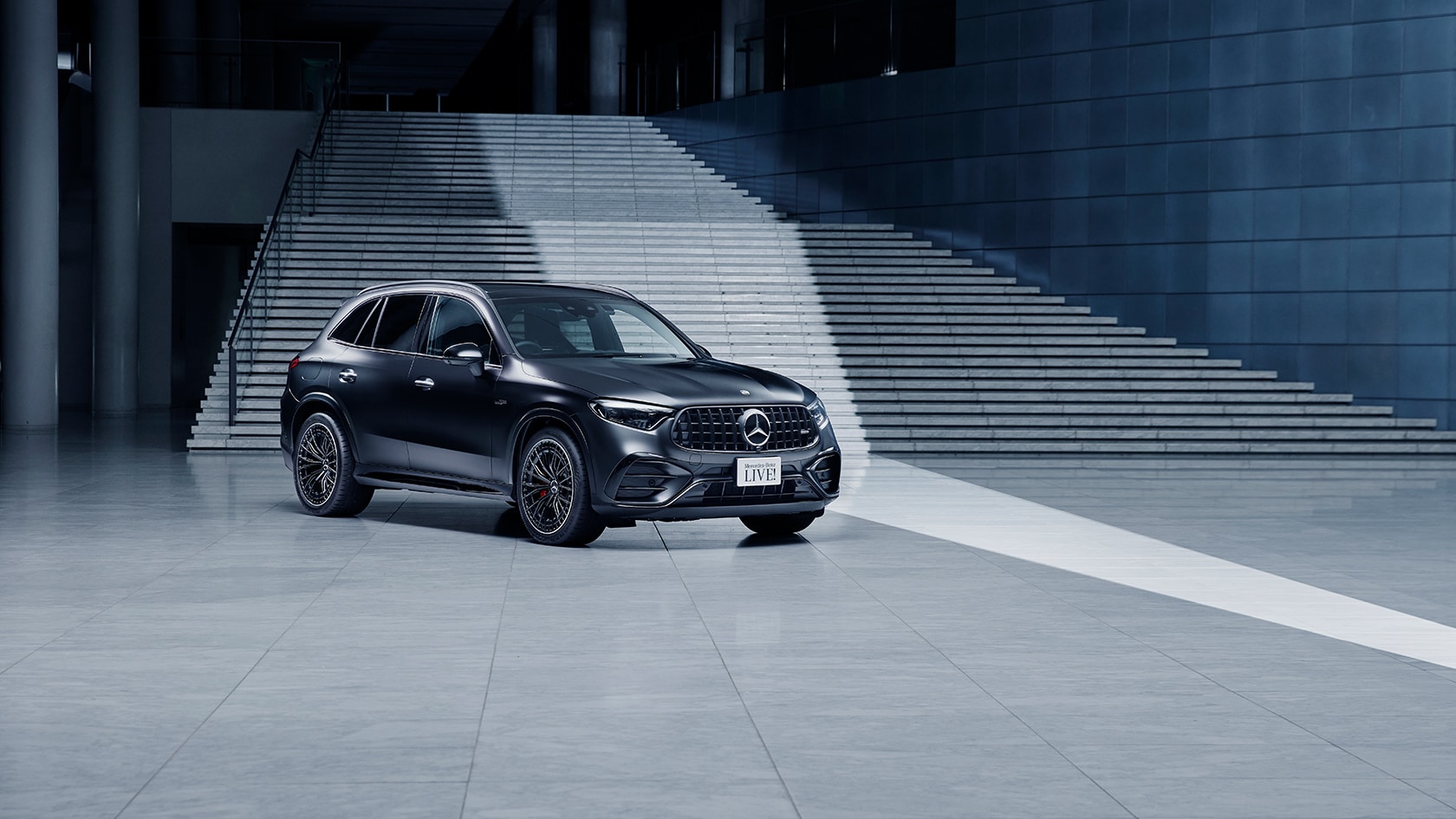 ベンツ GLC 43 AMG純正21インチ グロスブラック 極上品 バリ山 美品